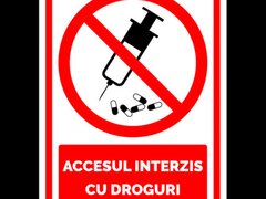 Indicator pentru accesul interzis cu droguri